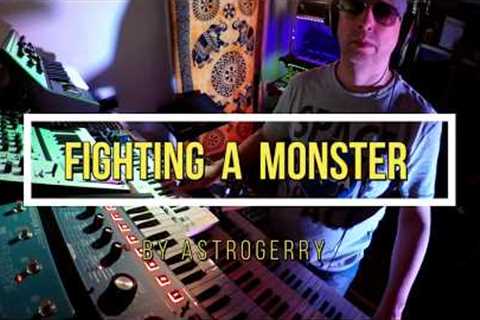 Fighting a Monster (Tom Anderson Drop Top - Moog Prodigy)