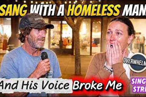 😱The Most Shocking Street Duet - A Homeless Man and A Lady🍀Mariah Carey, Boyz II Men - One Sweet..