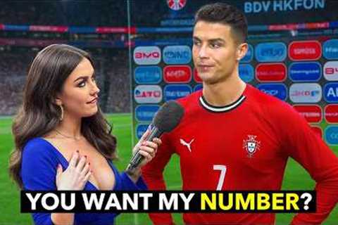 When Reporters Flirt With Football Players