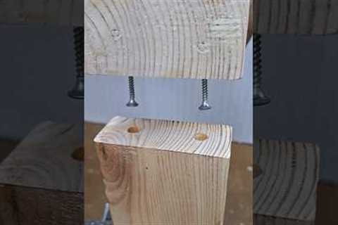 Genius Tricks Wooden Dowelling that Actually Work #how #tutorial #tips #shorts #diy #youtubeshorts