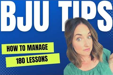 5 TIPS YOU NEED TO KNOW BEFORE USING BJU PRESS HOMESCHOOL