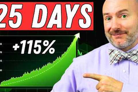 The Next 25 Days Changes Everything for Stocks