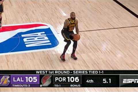 LeBron James plays but they increasingly get more legendary 👑
