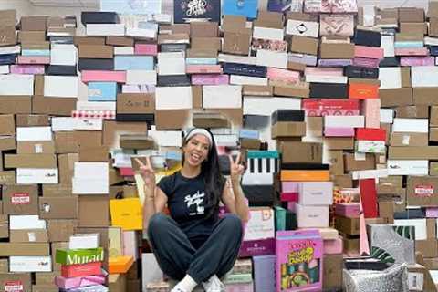 the WORLDS BIGGEST PR UNBOXING.... this is crazy
