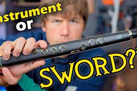 This Electronic Wind Instrument is a Fantastic Sword...