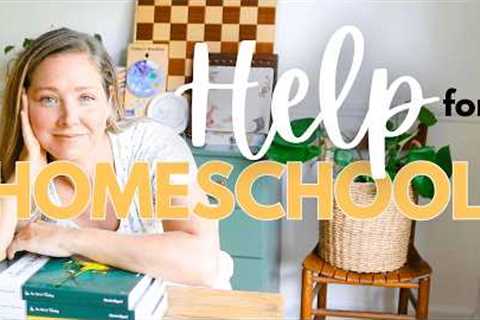 Homeschooling Help for Beginners + My Homeschool Favorites for Kindergarten