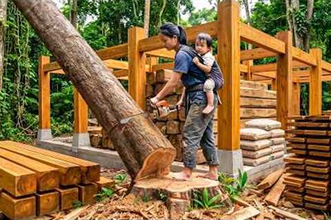Divorced Mom Reclaims Her Land and Builds Dream Timber Home with Her 2-Year-Old Son.|by@lythian287