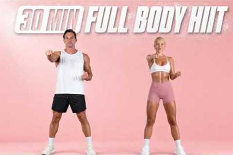 30 Min Full Body HIIT Workout | Burn 400 Calories (No Repeat, No Equipment)
