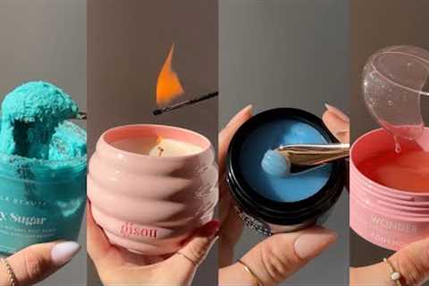 No Talking - Makeup &amp; Skincare ASMR - A compilation of some of my favorite sounds!
