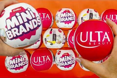 ASMR Ulta Beauty's SECRET Mini Mystery Toys Revealed! Mini Brands x Ulta Beauty Toy Unboxing