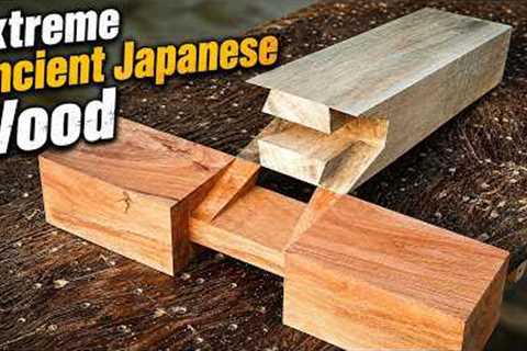 Extreme Ancient Japanese Wood Joinery That Defies Modern Tools