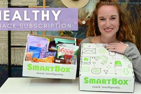 Snack Subscription Box - SmartBox Snacks Unboxing + Coupon Code