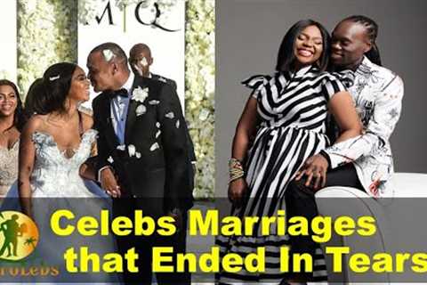 10 SA Celebs whose Marriages ended Recently in divorce and tears