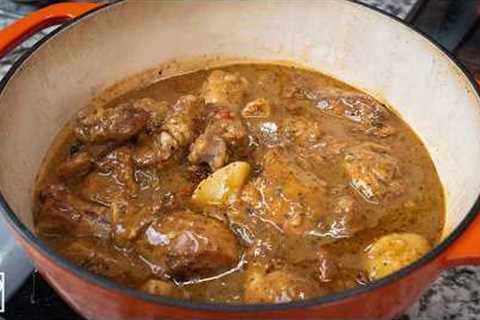Mouthwatering Stewed Chicken in Rich Gravy!
