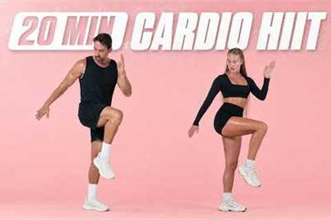 20 Min Standing Cardio HIIT Workout | Full Body Fat Burn (No Repeat, No Equipment)