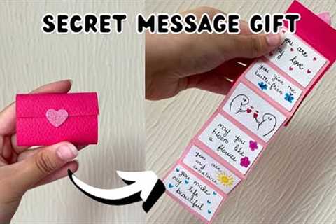 Heart Secret Message Gift For Boyfriend/Girlfriend/Bestfriend On Valentine's Day | 3D Paper Crafts