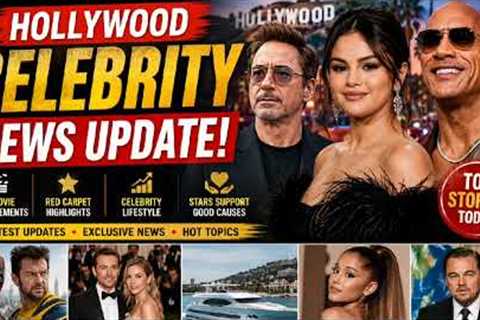 Hollywood Celebrity News Today | Latest Gossip & Entertainment Updates 2026