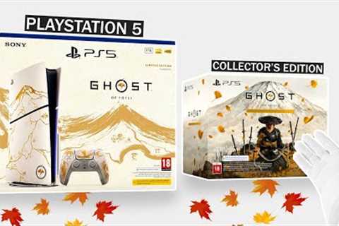 PlayStation 5 Gold Edition + Ghost of Yōtei Collector’s Edition – 4K ASMR Unboxing &amp; Showcase