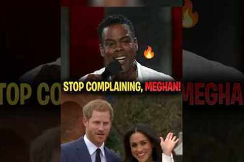 Chris Rock ROASTS Meghan Markle!