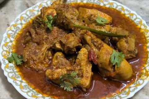 Dhaba style chicken😍|| Easy chicken Recipes ||#chicken #chickenrecipe #dhabachicken #nonveg #viral