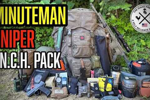 MINUTEMAN SNIPER BUGOUT BAG / I.N.C.H PACK - GET YOUR BUGOUT BAGS READY! SURVIVAL GEAR 2025
