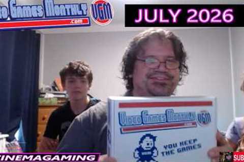 Retro Gaming Subscription Box Unboxing - What Did I Get? (VIDEO GAMES MONTHLY JULY 2026)