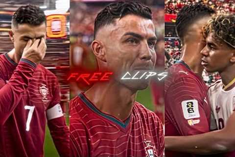 Cristiano Ronaldo Vs Spain Sad 4k Clips For Edits Upscaled