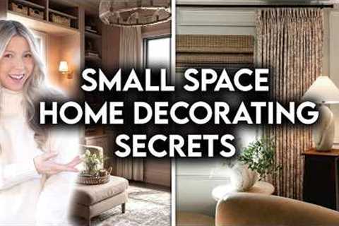 10 SMALL SPACE HOME DECORATING SECRETS YOU NEED TO KNOW | INTERIOR DESIGN TIPS