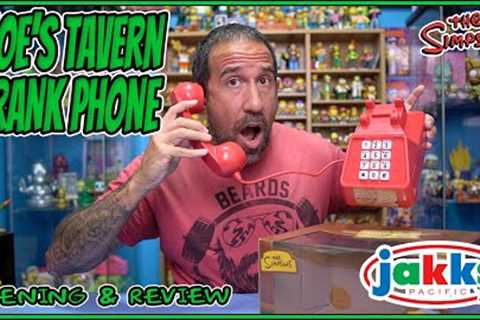 Moe's Tavern Prank Phone Toy Unboxing and Review from JAKKS Pacific.