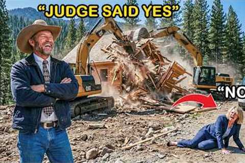 I Demolished the HOA’s Cabin on My Land — Karen Lost It When the Judge Ruled for Me