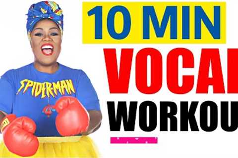 Cheryl Porter's 10 Minute Daily VOCAL WORKOUT (For Singing All Levels!)