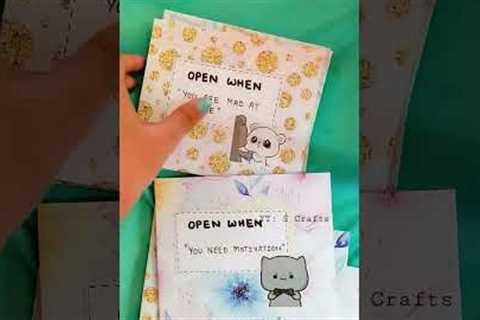 Open When Letters| Handmade Long distance Gifts | gift for boyfriend | gift for girlfriend| S Crafts