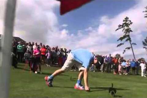 Tiger Woods witnesses the first hole in one at The Playgrounds ll Golf Gods
