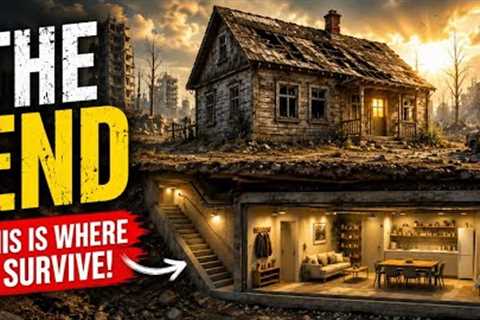 I Built the Ultimate Secret Underground Bunker Beneath an Abandoned House | Full Build
