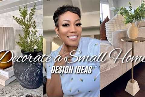 How to Decorate a Small Home or Space on a Budget | Easy & Stylish Home Decor Ideas @tiahnamrose