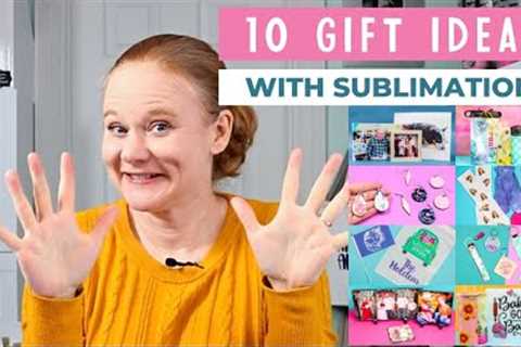 10 Sublimation Gift Ideas to Give This Year
