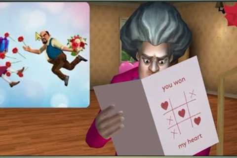 scary Teacher 3D ruin her gifts to mess her valentine