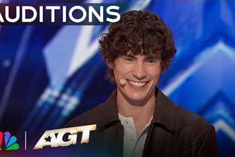 Joel M SHATTERS Howie’s Phone In A Shocking Magic Trick | Auditions | AGT 2026