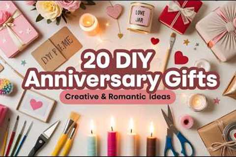 DIY Anniversary Gift Ideas 🎁 Creative &amp; Romantic Handmade Gifts