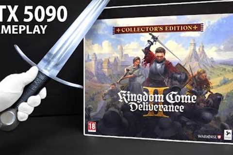 Unboxing KINGDOM COME: DELIVERANCE 2 Collector's Edition (NVIDIA RTX 5090 Gameplay)