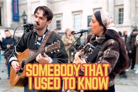 I Did NOT Expect THIS From Street Performers... UNREAL Voices | Gotye - Somebody That I Used To Know