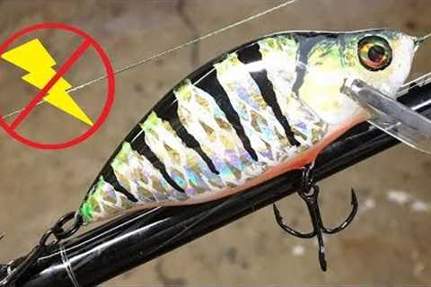 Making a Crankbait With No Power Tools