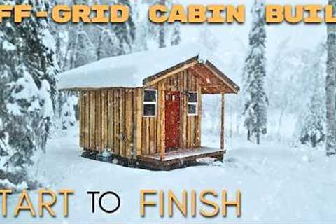 A Cabin Anyone Could Build | Start To Furnished | Alaska Off-Grid
