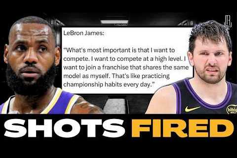 🚨BREAKING: LEBRON JAMES DISSES LUKA DONCIC, AUSTIN REAVES &amp; THE LAKERS AGAIN...