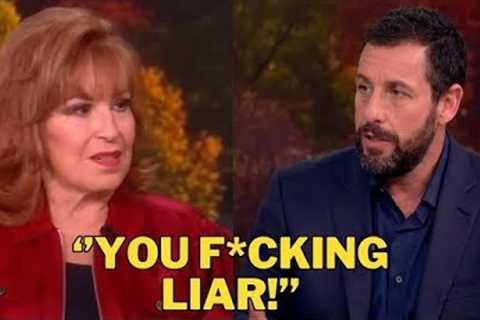 Adam Sandler HUMILIATES Joy Behar LIVE On The View After Brutal Clash