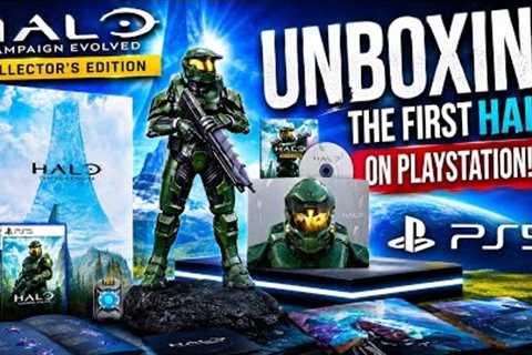 HALO ON PLAYSTATION?! 😱 Collector's Edition Unboxing (PS5)