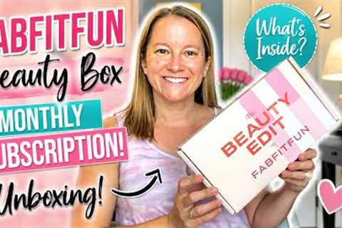 FabFitFun Beauty Box 💄 Monthly Subscription Unboxing