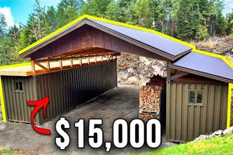 Building a Budget DIY Container Shop (Full Build)
