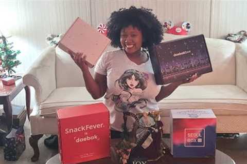 My Korean Subscription Box: Facetory, Daebak, Snackfever, Seoulbox