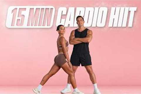 15 Min Standing Cardio HIIT | Intense Fat Burn (No Repeat, No Equipment)